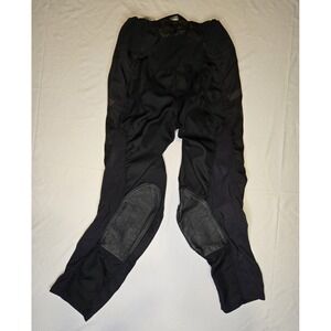 Fox 180 Blackout Motocross Racing Pants Size 28 Adj Waist Leather Inner Knee